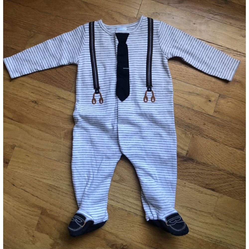 Edge hill Collection 6M Suit Footie